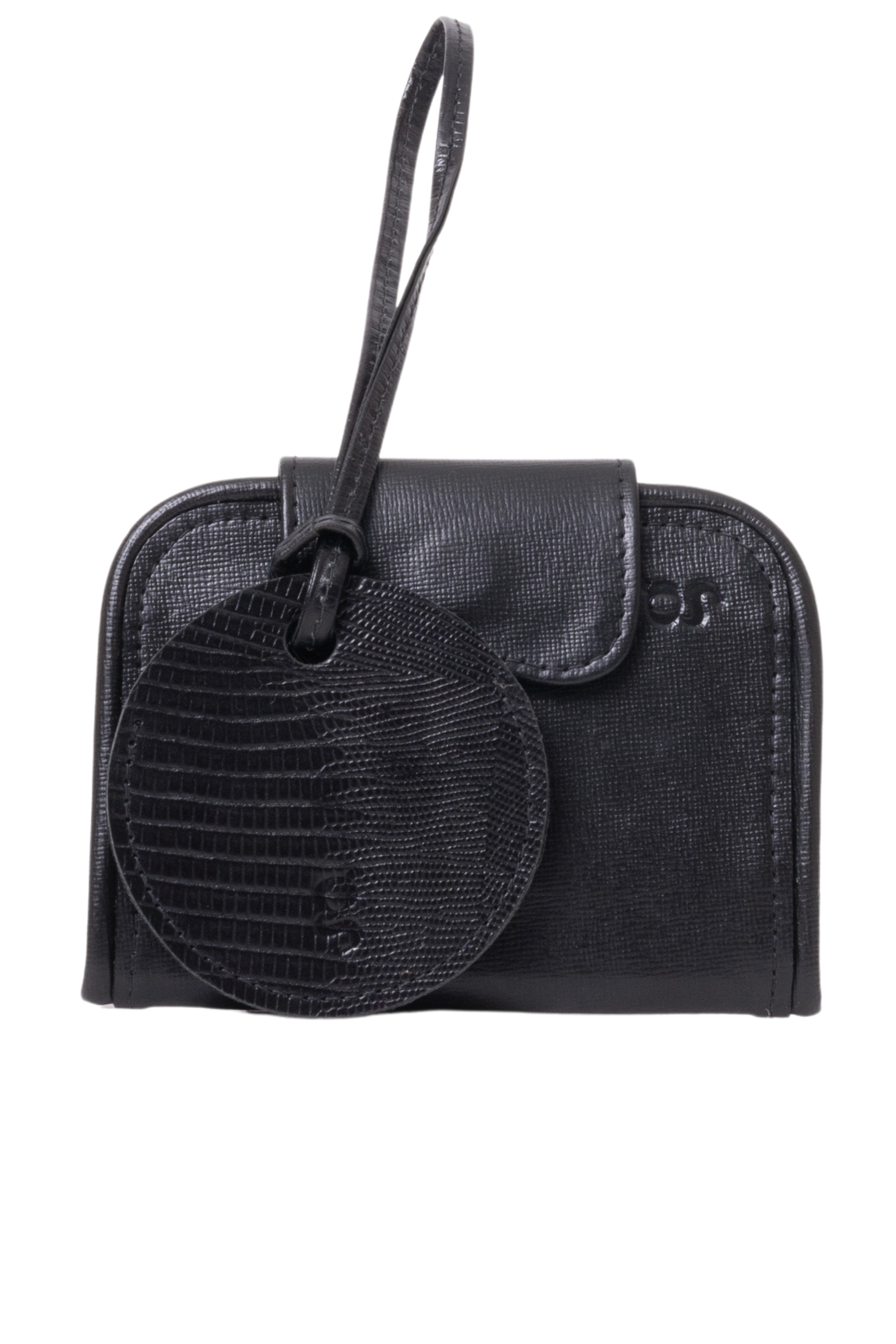 Porta Passaporte Preto + Tag de Malas