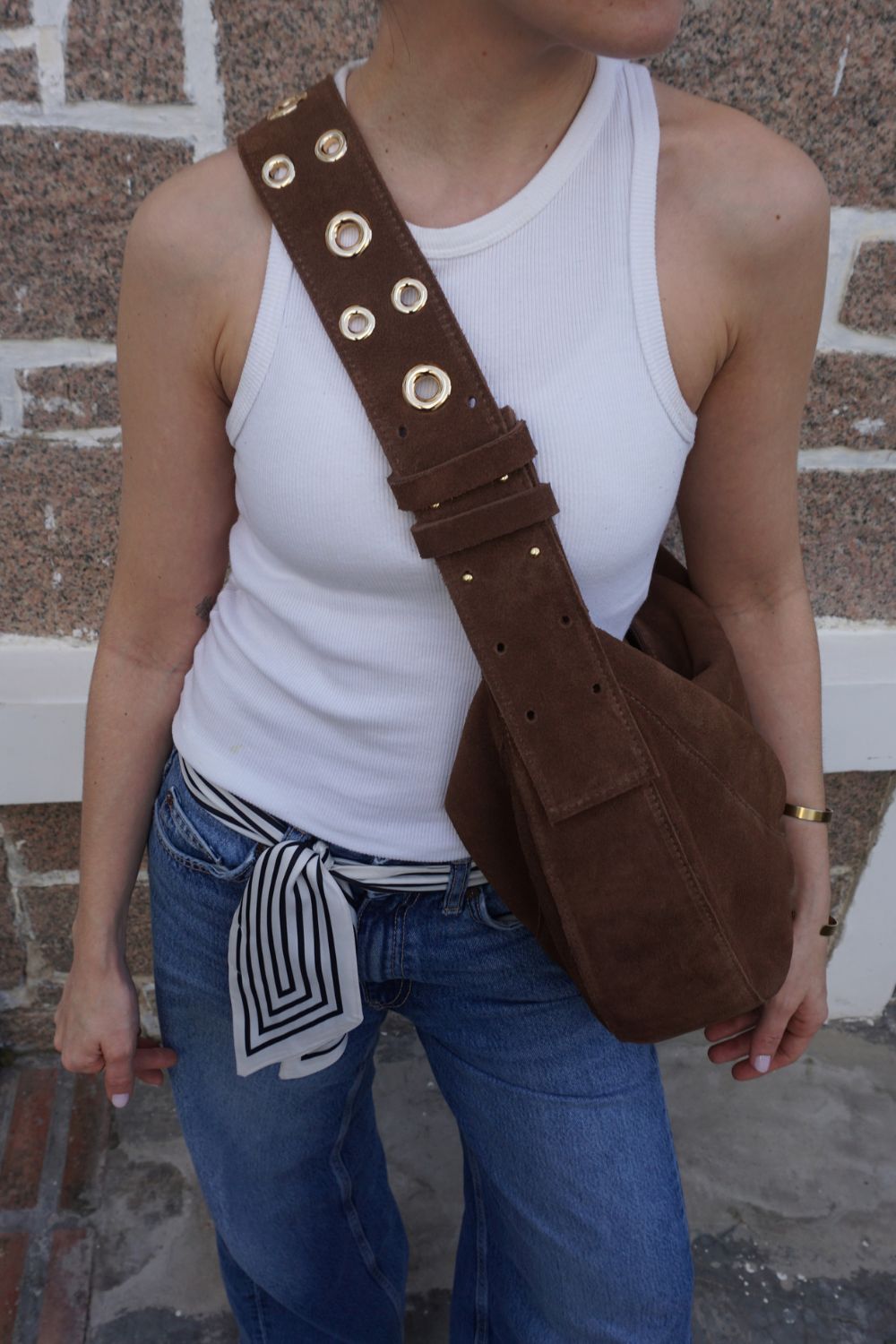 Bolsa Luminária Marrom