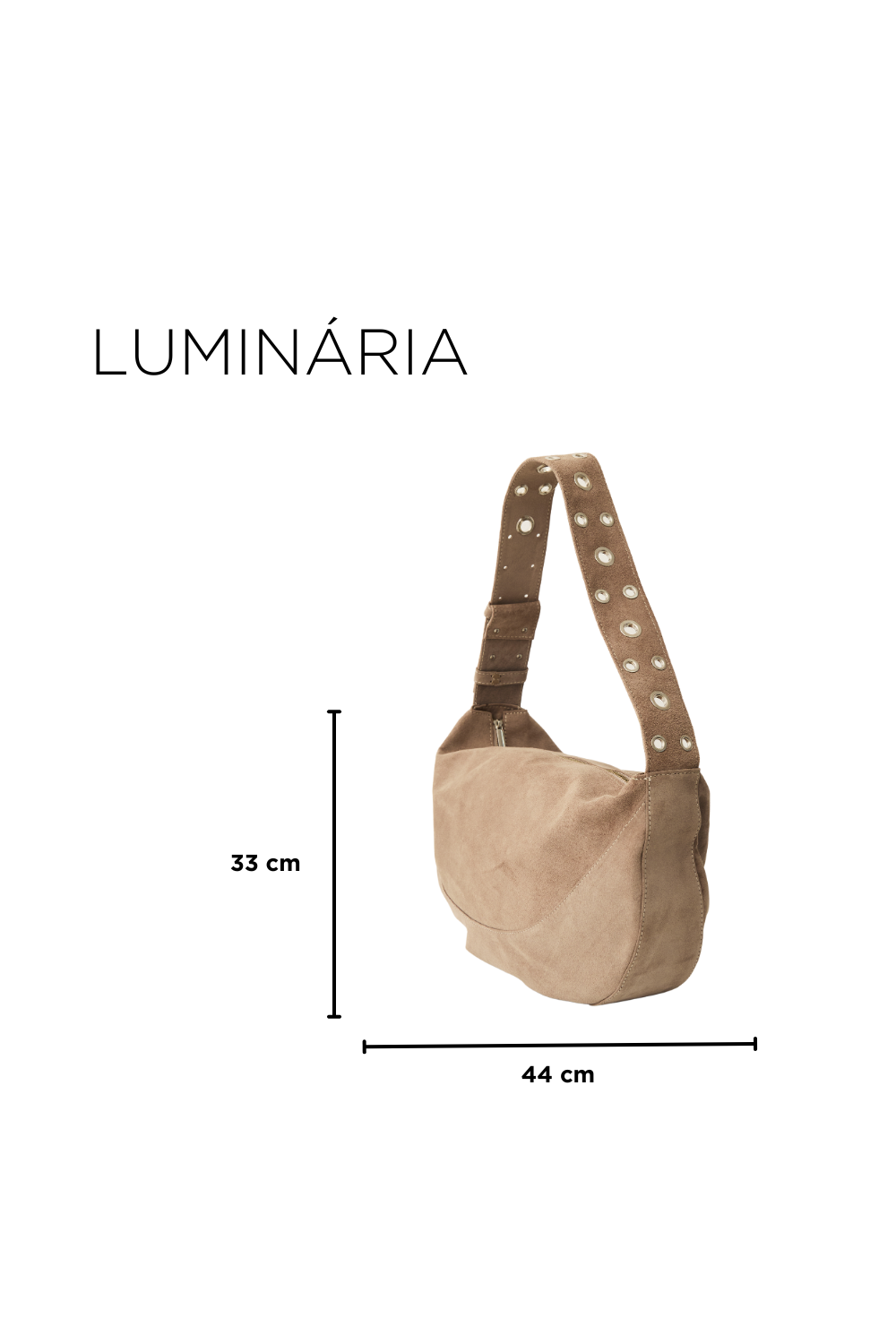 Bolsa Luminária Cinza