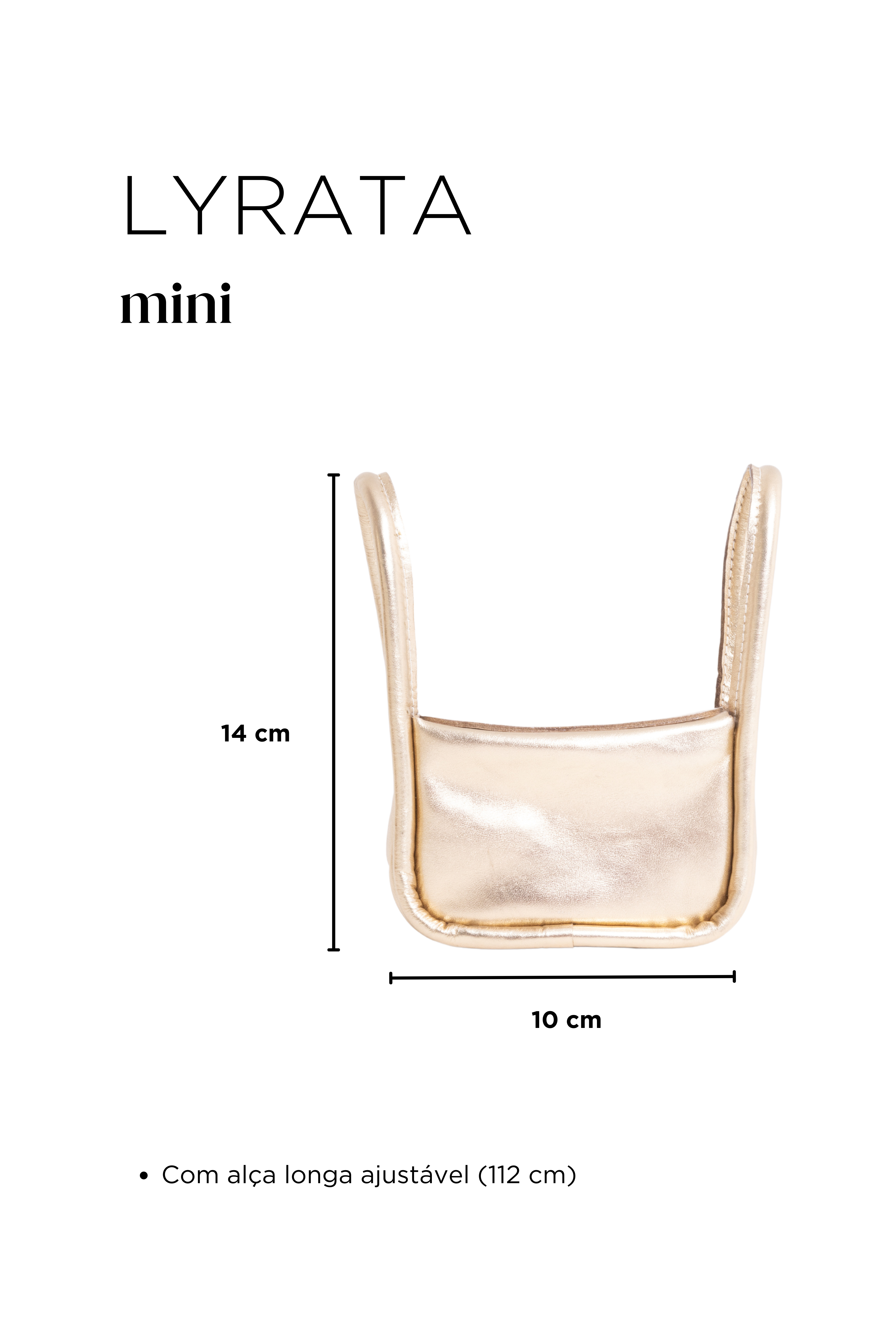 Lyrata Mini Dourada