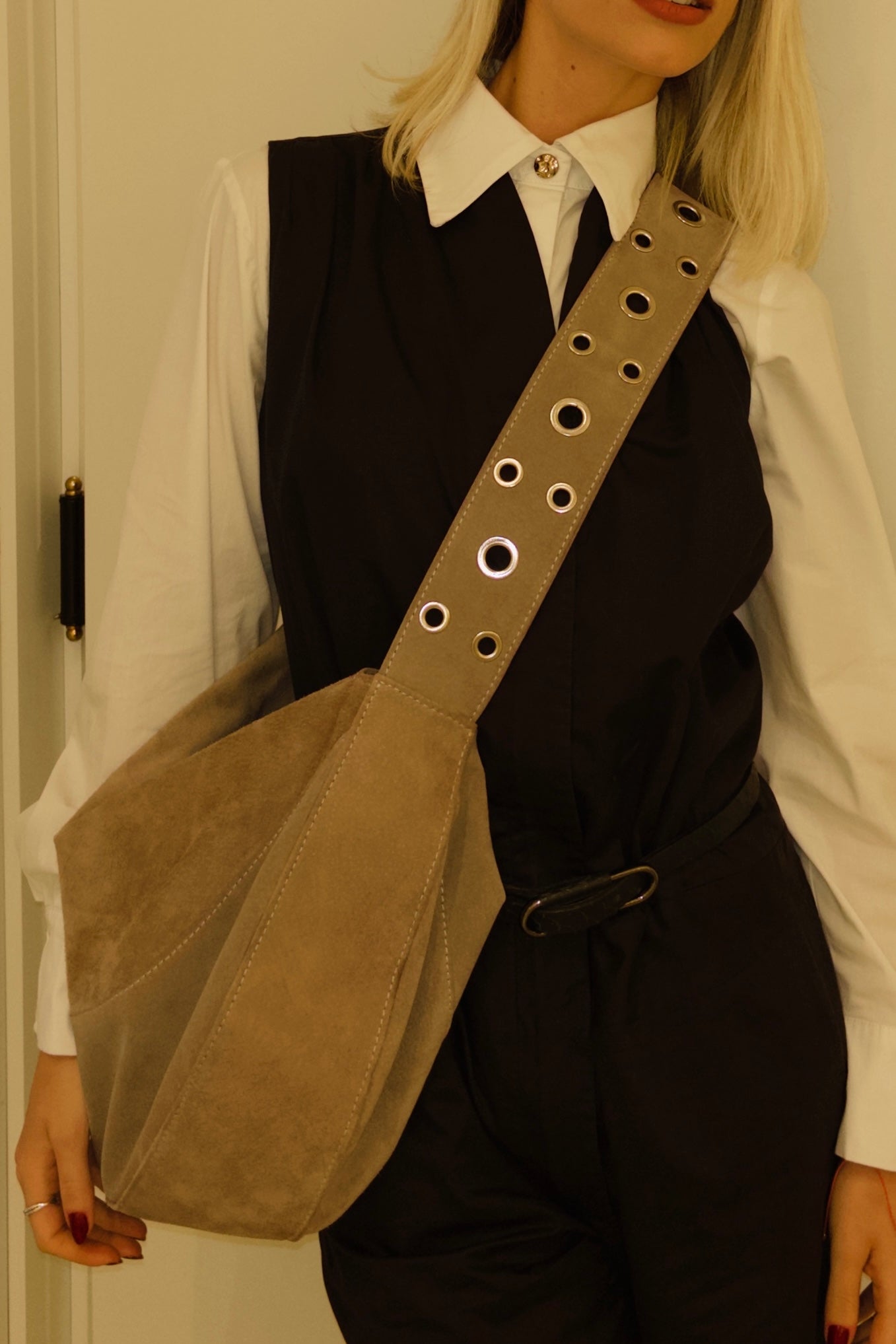 Bolsa Luminária Cinza