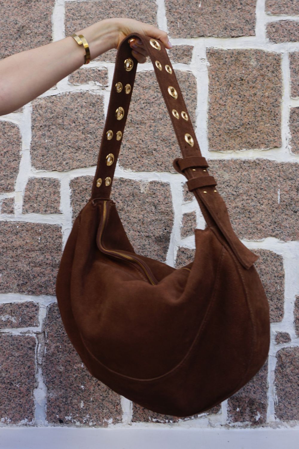Bolsa Luminária Marrom